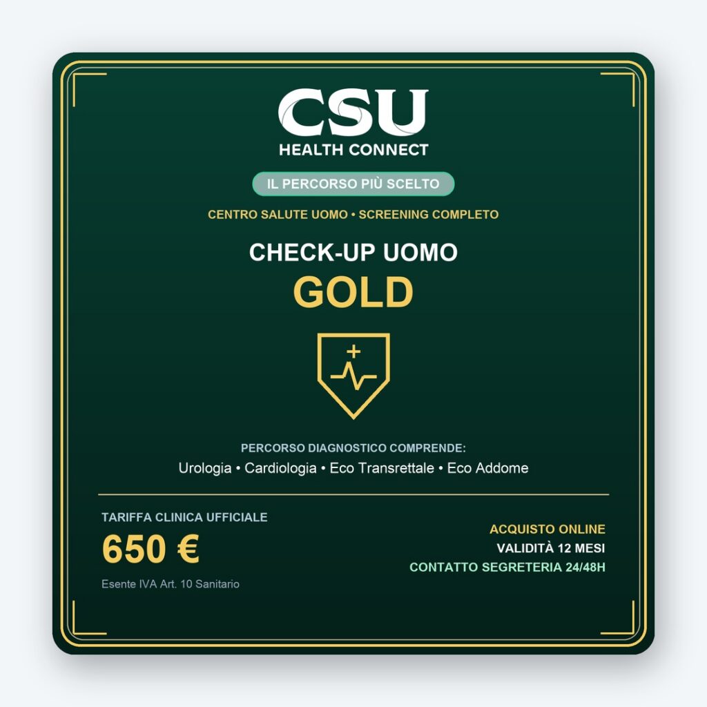 Check-Up Uomo Gold