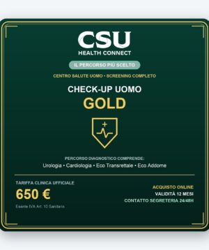 Check-Up Uomo Gold
