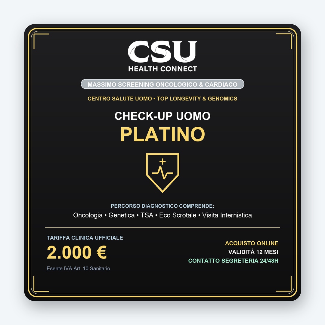 Check-Up Uomo Platino